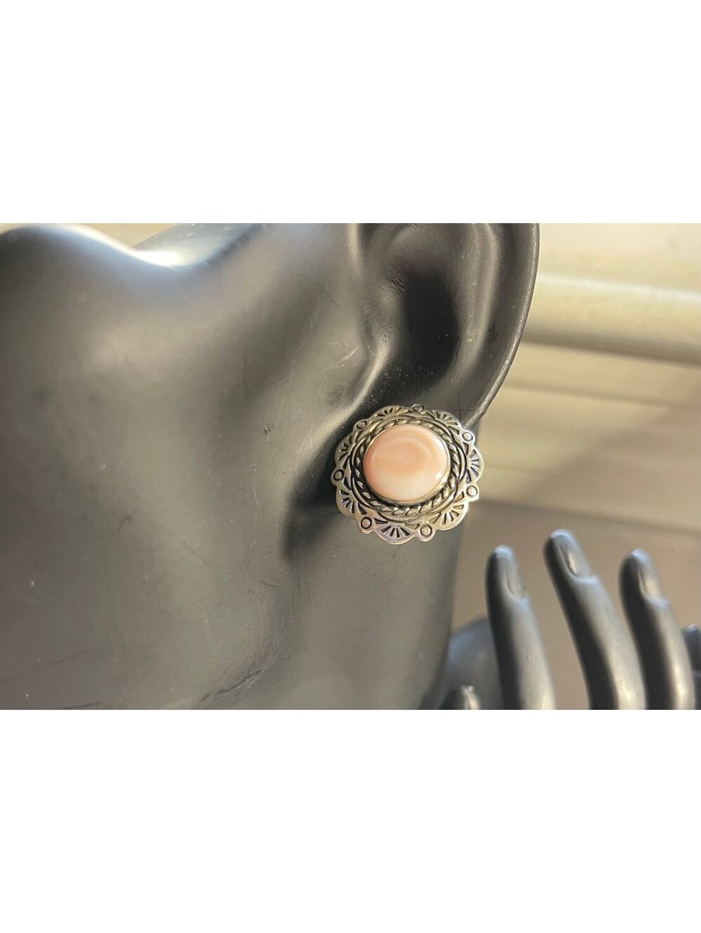 Carolyn Pollack Relios MOP Sterling Clip Earrings